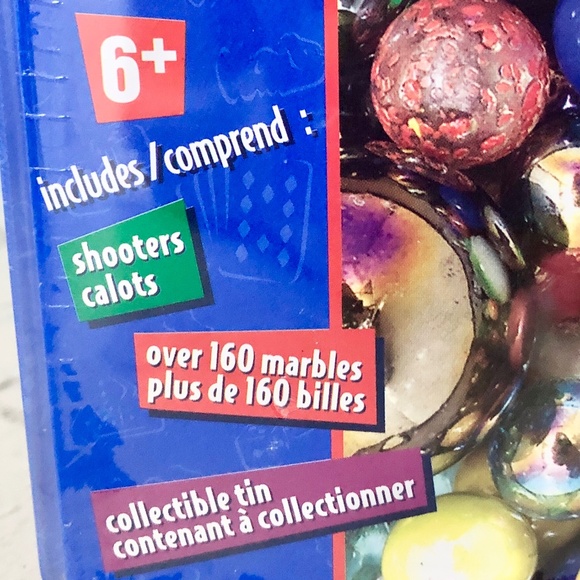 Marbles, Vintage 1999, Deluxe Marbles, In Collectable Tin, NEW, SEALED - Picture 8 of 9